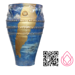 گلدان پتینه مدل ماندانا