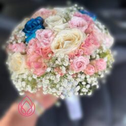 دسته گل عروس مدل لورا VIP