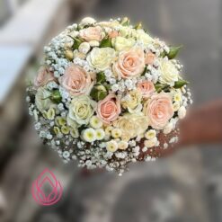 دسته گل عروس مدل لیزا VIP