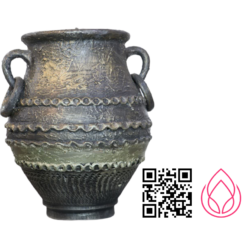 گلدان پتینه مدل مهرگان