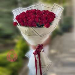 دسته گل فانتزی رز مدل مارینا VIP