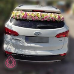 گل آرایی ماشین عروس مدل قاصدک VIP
