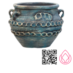 گلدان پتینه مدل مارتیا