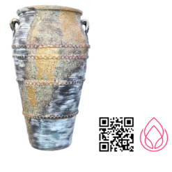 گلدان پتینه مدل یزدان