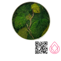 تابلو ماس وال مدل شاخسار قطر۶۰